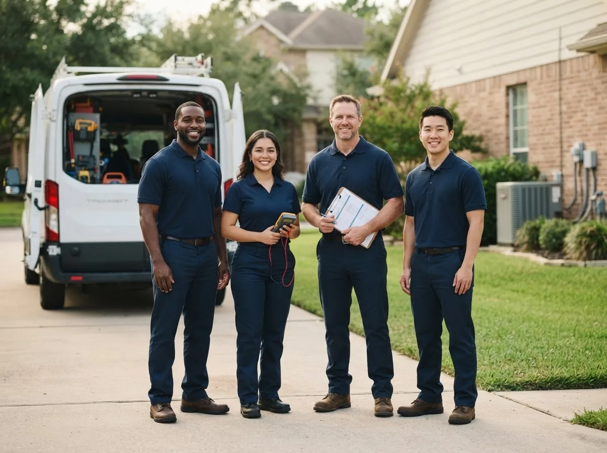 Certified HVAC technician near Forestville, WI